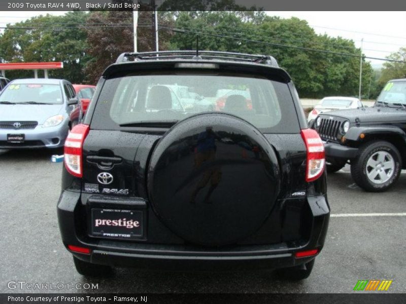 Black / Sand Beige 2009 Toyota RAV4 4WD