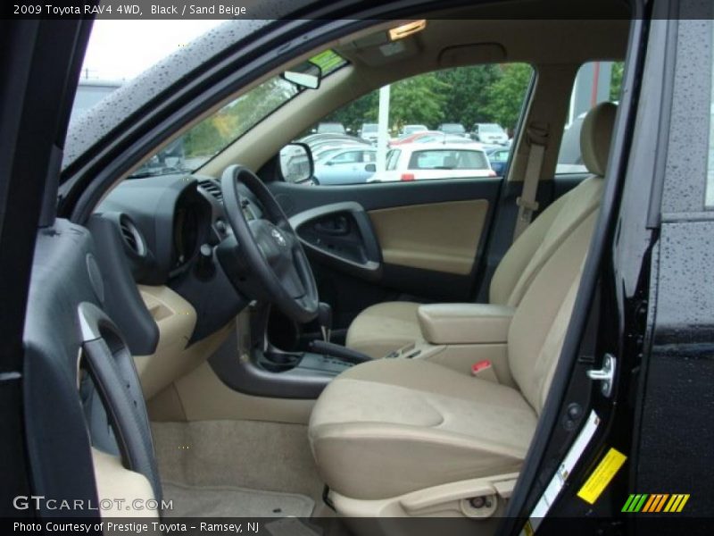 Black / Sand Beige 2009 Toyota RAV4 4WD