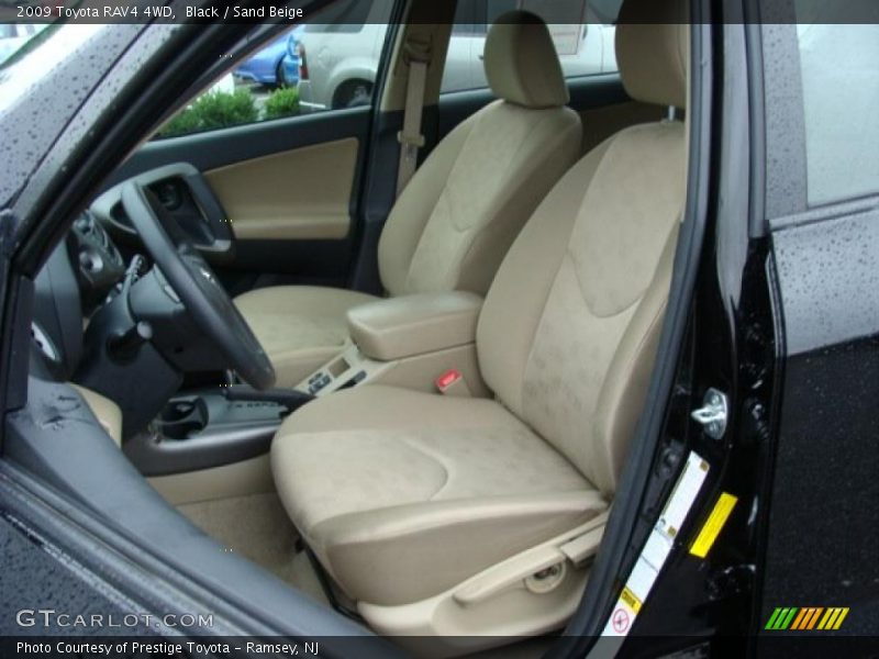 Black / Sand Beige 2009 Toyota RAV4 4WD