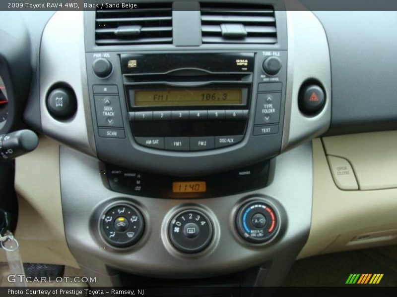 Black / Sand Beige 2009 Toyota RAV4 4WD