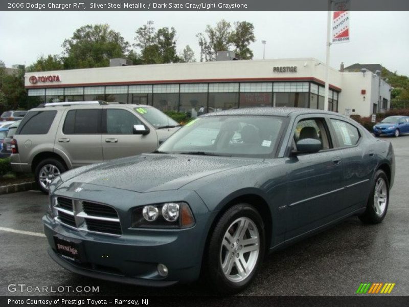 Silver Steel Metallic / Dark Slate Gray/Light Graystone 2006 Dodge Charger R/T
