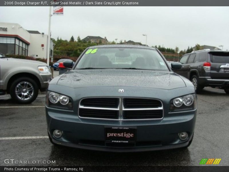 Silver Steel Metallic / Dark Slate Gray/Light Graystone 2006 Dodge Charger R/T