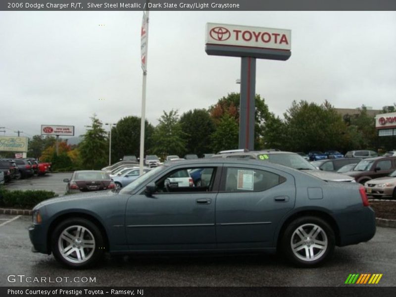 Silver Steel Metallic / Dark Slate Gray/Light Graystone 2006 Dodge Charger R/T