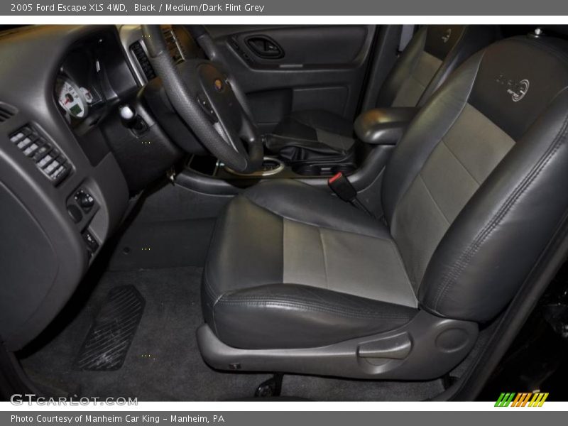 Black / Medium/Dark Flint Grey 2005 Ford Escape XLS 4WD