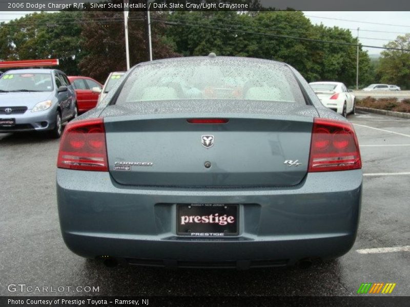 Silver Steel Metallic / Dark Slate Gray/Light Graystone 2006 Dodge Charger R/T