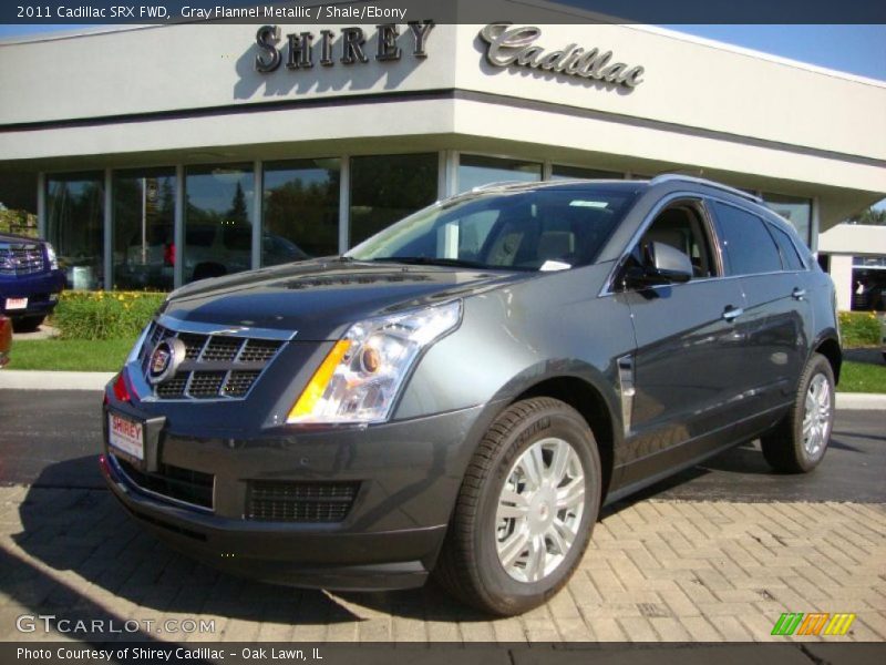 Gray Flannel Metallic / Shale/Ebony 2011 Cadillac SRX FWD