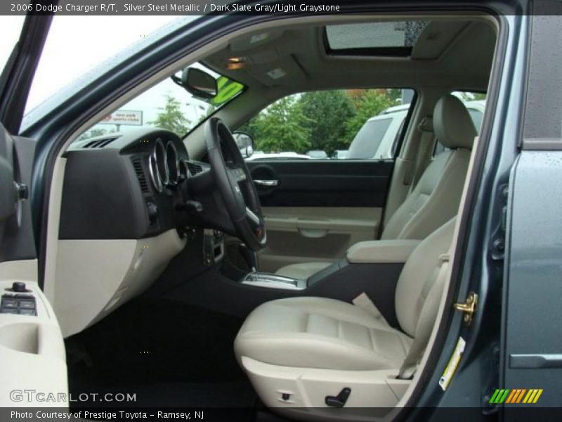 Silver Steel Metallic / Dark Slate Gray/Light Graystone 2006 Dodge Charger R/T