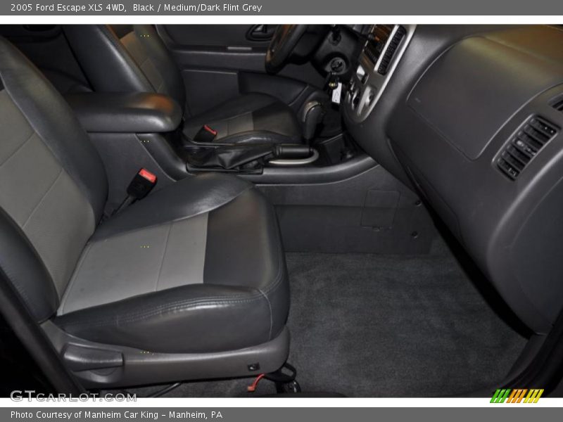 Black / Medium/Dark Flint Grey 2005 Ford Escape XLS 4WD