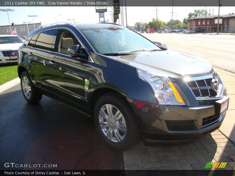 Gray Flannel Metallic / Shale/Ebony 2011 Cadillac SRX FWD