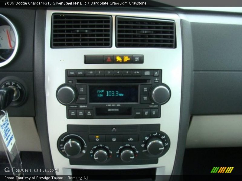 Silver Steel Metallic / Dark Slate Gray/Light Graystone 2006 Dodge Charger R/T