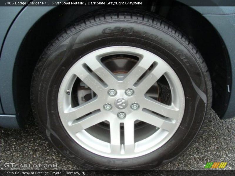 Silver Steel Metallic / Dark Slate Gray/Light Graystone 2006 Dodge Charger R/T