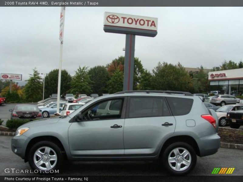 Everglade Metallic / Taupe 2008 Toyota RAV4 4WD
