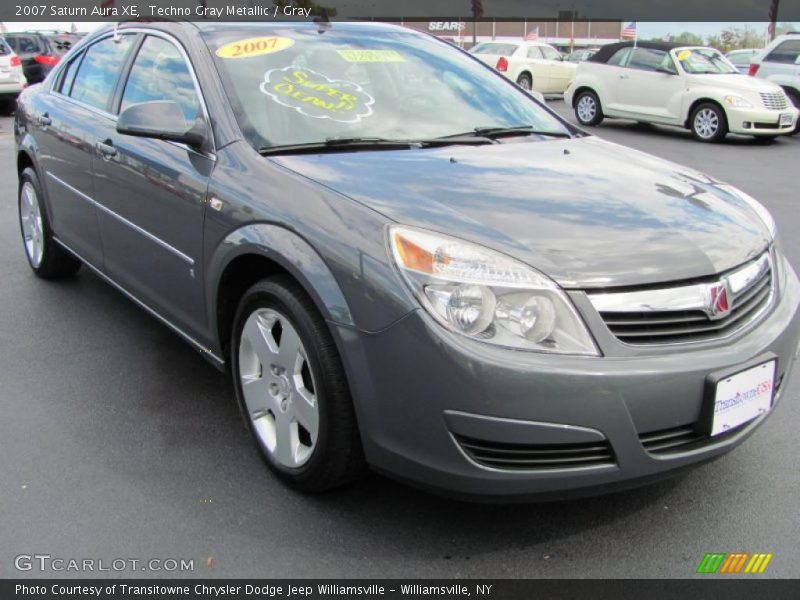 Techno Gray Metallic / Gray 2007 Saturn Aura XE