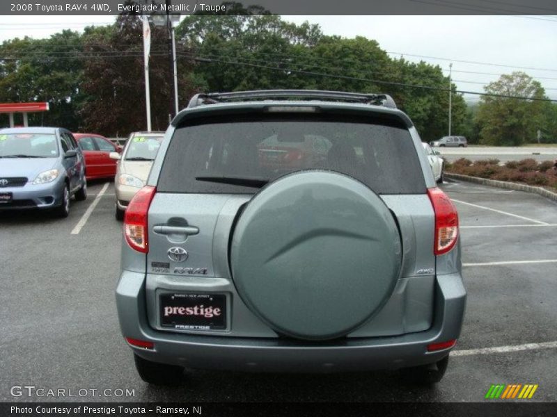 Everglade Metallic / Taupe 2008 Toyota RAV4 4WD
