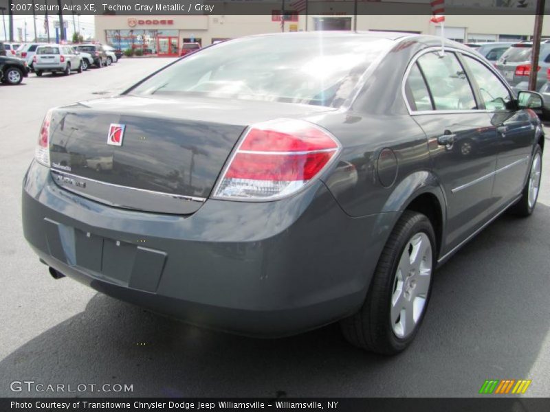 Techno Gray Metallic / Gray 2007 Saturn Aura XE