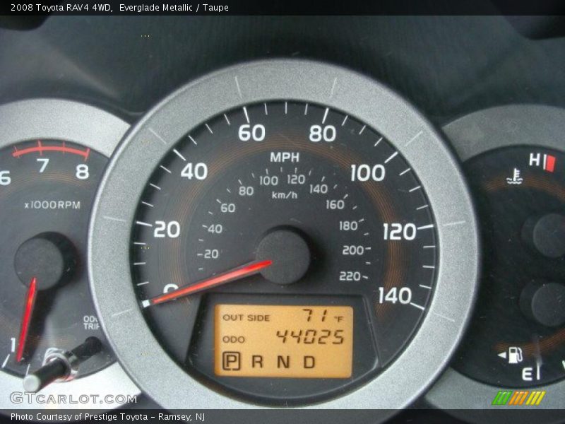 Everglade Metallic / Taupe 2008 Toyota RAV4 4WD