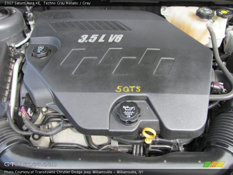 Techno Gray Metallic / Gray 2007 Saturn Aura XE