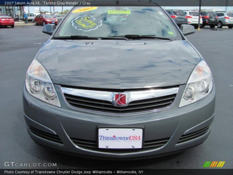 Techno Gray Metallic / Gray 2007 Saturn Aura XE