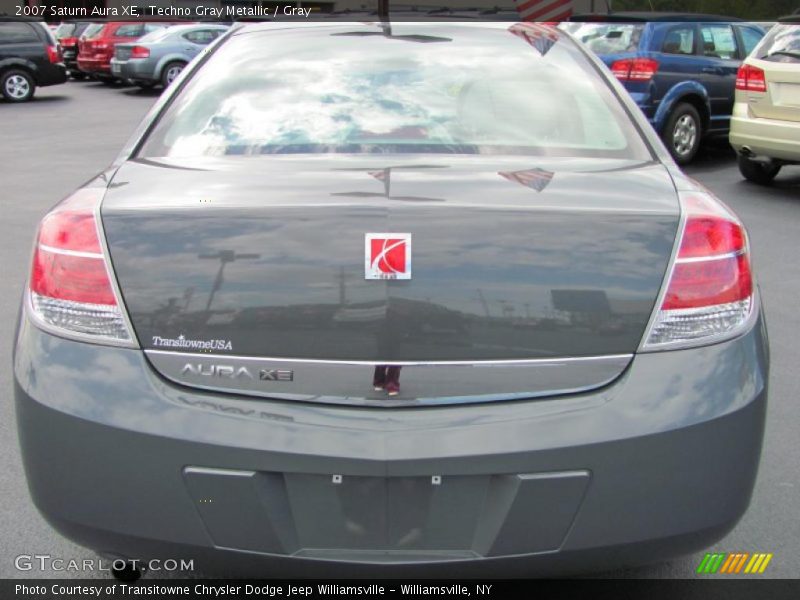Techno Gray Metallic / Gray 2007 Saturn Aura XE
