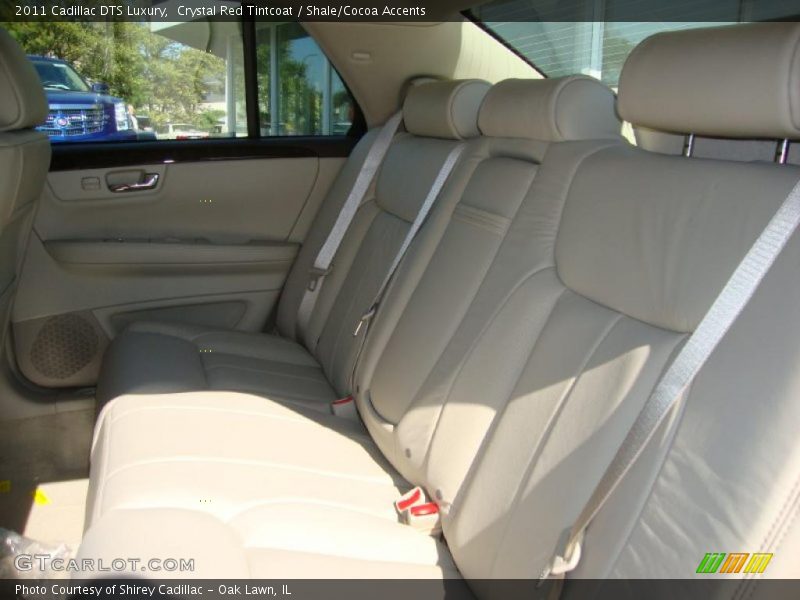 Crystal Red Tintcoat / Shale/Cocoa Accents 2011 Cadillac DTS Luxury