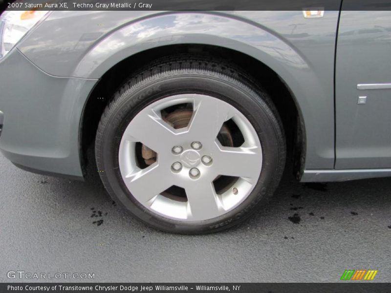 Techno Gray Metallic / Gray 2007 Saturn Aura XE