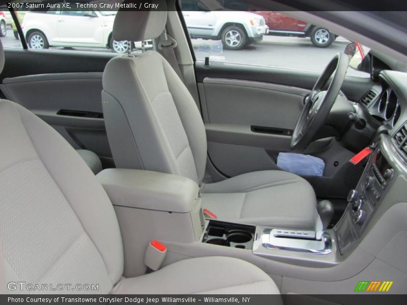 Techno Gray Metallic / Gray 2007 Saturn Aura XE