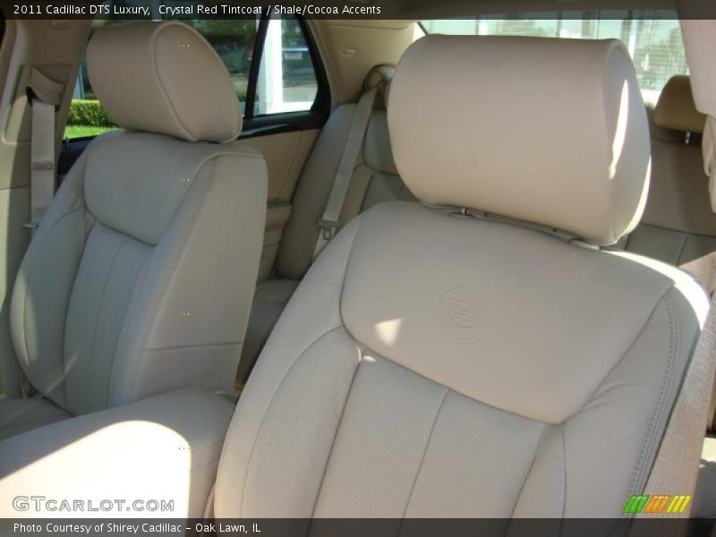 Crystal Red Tintcoat / Shale/Cocoa Accents 2011 Cadillac DTS Luxury