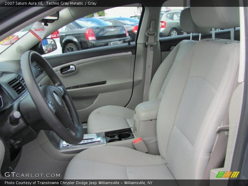 Techno Gray Metallic / Gray 2007 Saturn Aura XE