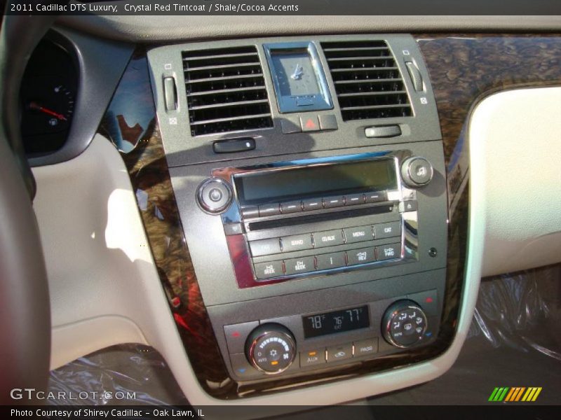 Crystal Red Tintcoat / Shale/Cocoa Accents 2011 Cadillac DTS Luxury