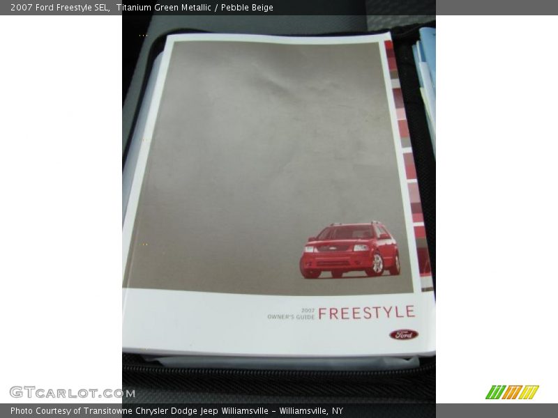 Titanium Green Metallic / Pebble Beige 2007 Ford Freestyle SEL