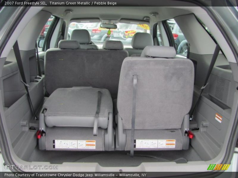 Titanium Green Metallic / Pebble Beige 2007 Ford Freestyle SEL