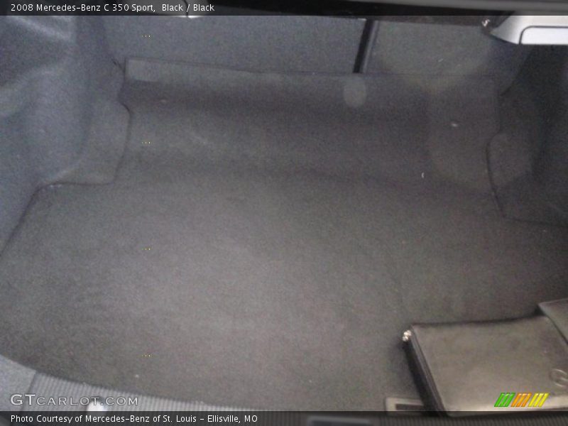 Black / Black 2008 Mercedes-Benz C 350 Sport