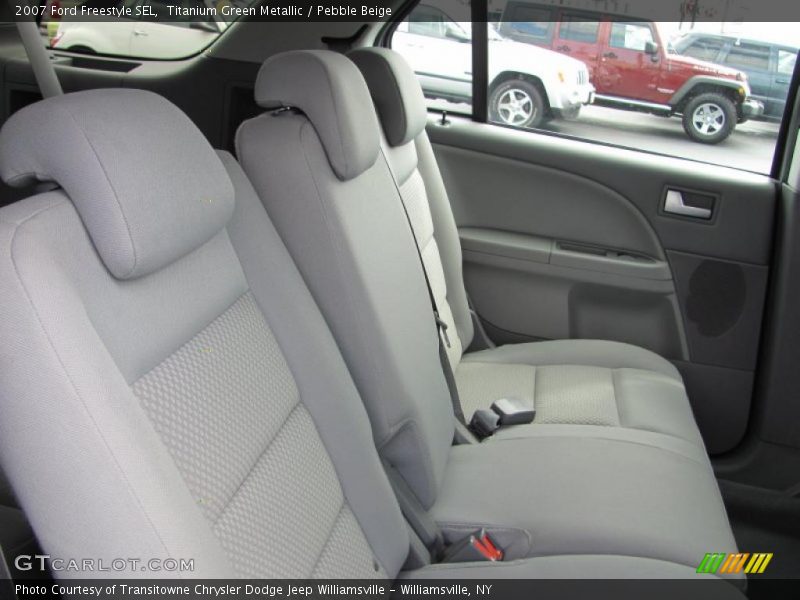 Titanium Green Metallic / Pebble Beige 2007 Ford Freestyle SEL