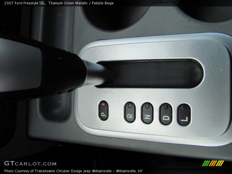 Titanium Green Metallic / Pebble Beige 2007 Ford Freestyle SEL
