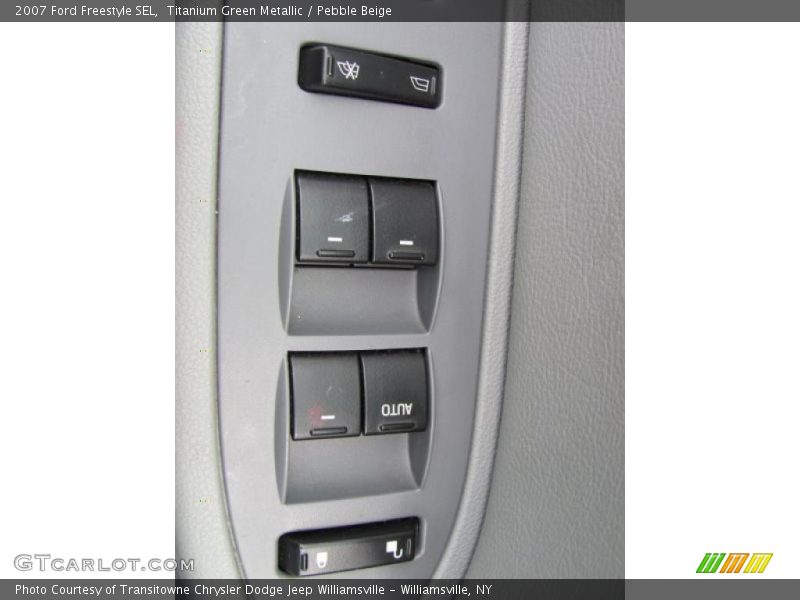 Titanium Green Metallic / Pebble Beige 2007 Ford Freestyle SEL