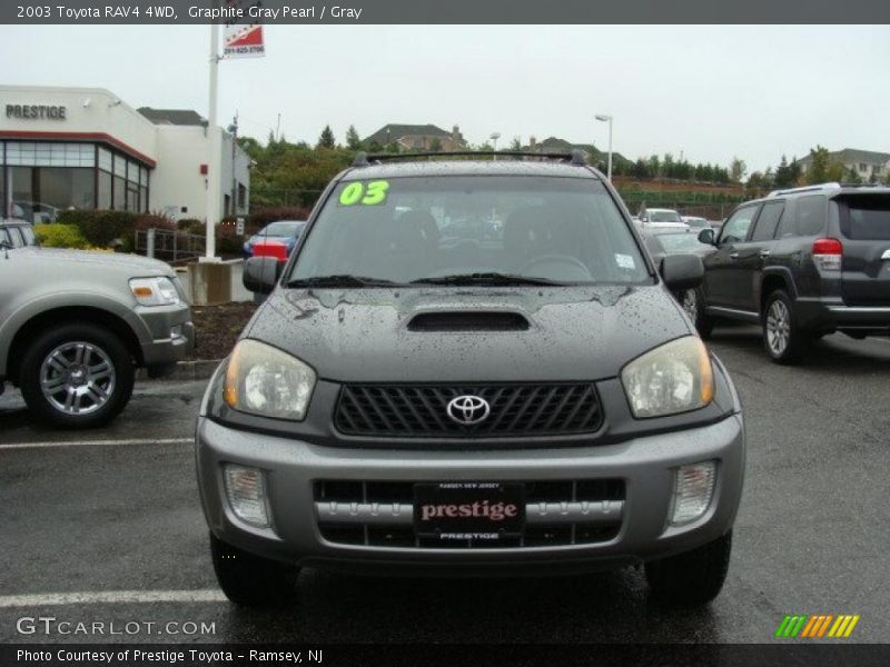 Graphite Gray Pearl / Gray 2003 Toyota RAV4 4WD