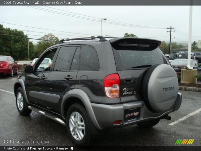Graphite Gray Pearl / Gray 2003 Toyota RAV4 4WD