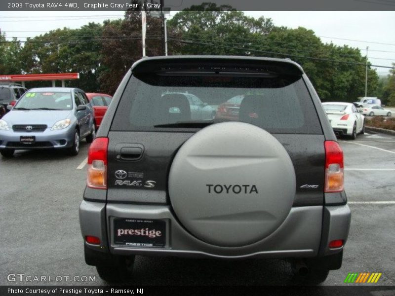 Graphite Gray Pearl / Gray 2003 Toyota RAV4 4WD