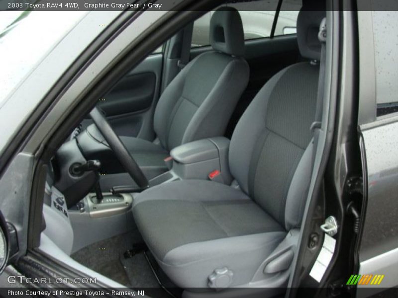 Graphite Gray Pearl / Gray 2003 Toyota RAV4 4WD