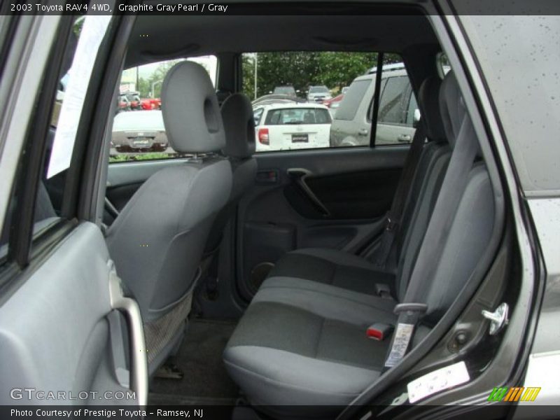 Graphite Gray Pearl / Gray 2003 Toyota RAV4 4WD