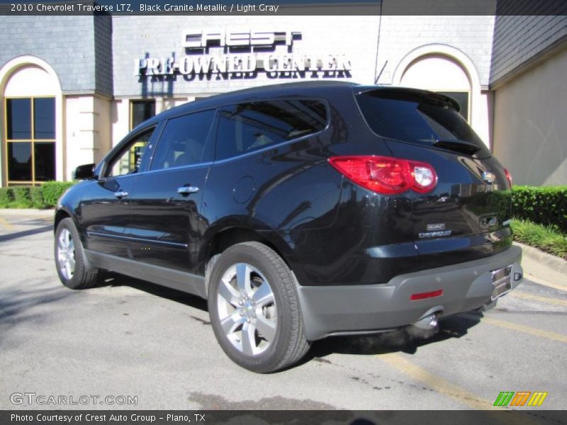 Black Granite Metallic / Light Gray 2010 Chevrolet Traverse LTZ