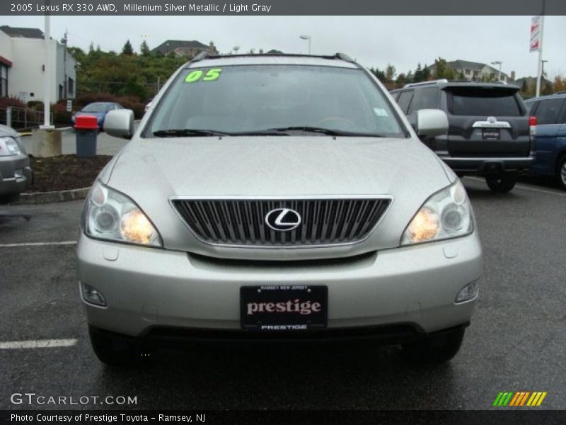 Millenium Silver Metallic / Light Gray 2005 Lexus RX 330 AWD