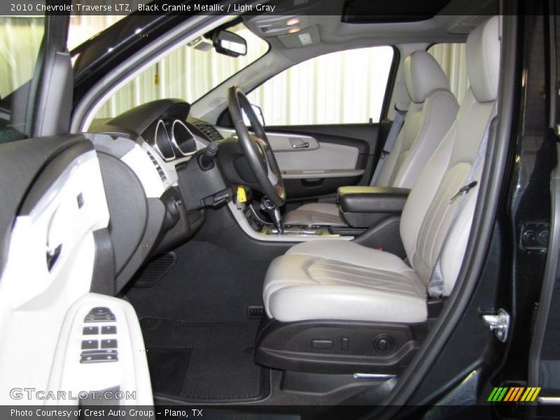 Black Granite Metallic / Light Gray 2010 Chevrolet Traverse LTZ
