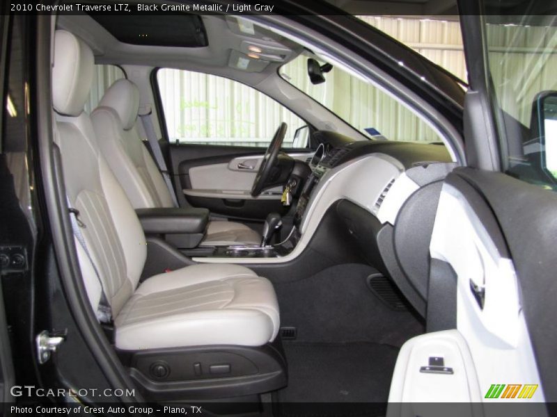 Black Granite Metallic / Light Gray 2010 Chevrolet Traverse LTZ