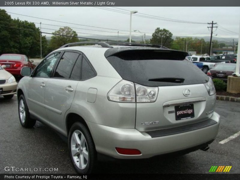 Millenium Silver Metallic / Light Gray 2005 Lexus RX 330 AWD