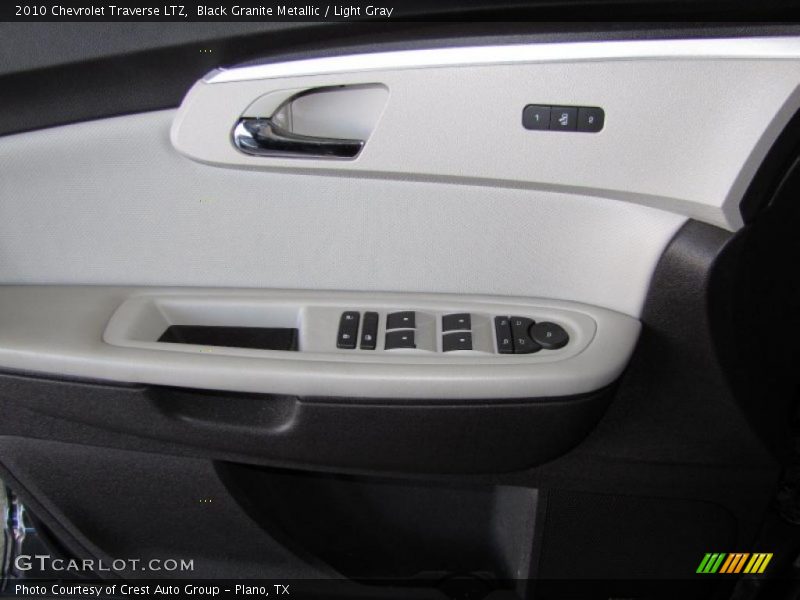 Black Granite Metallic / Light Gray 2010 Chevrolet Traverse LTZ