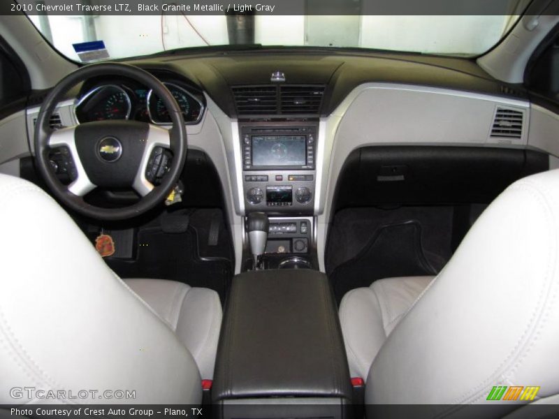 Black Granite Metallic / Light Gray 2010 Chevrolet Traverse LTZ