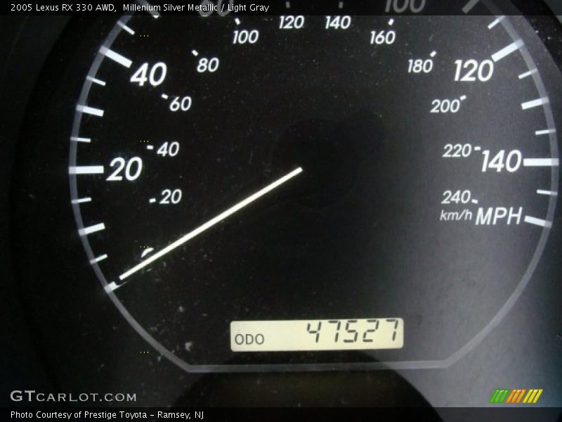 Millenium Silver Metallic / Light Gray 2005 Lexus RX 330 AWD