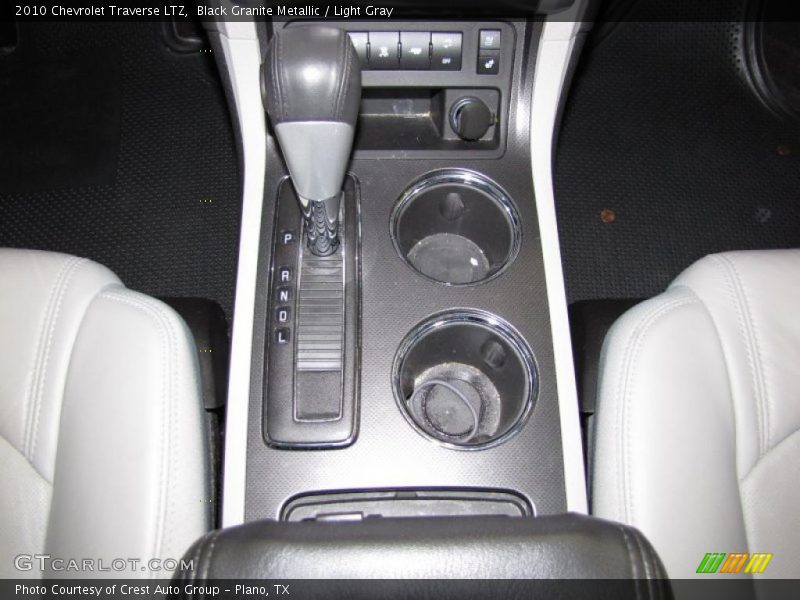 Black Granite Metallic / Light Gray 2010 Chevrolet Traverse LTZ