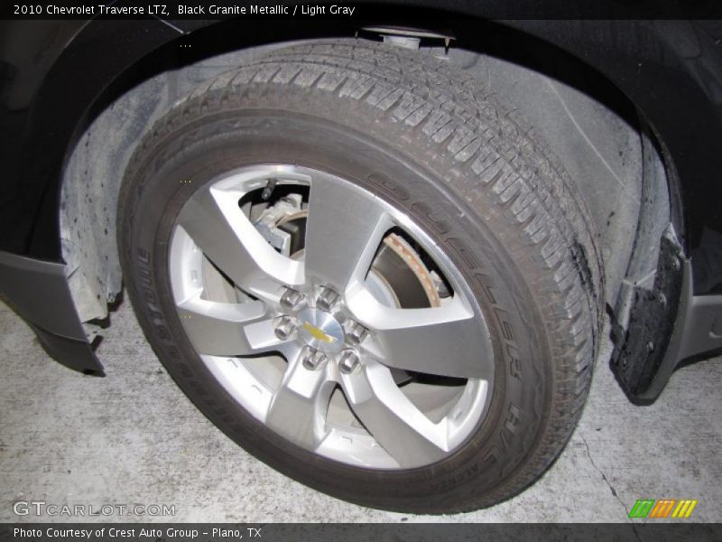 Black Granite Metallic / Light Gray 2010 Chevrolet Traverse LTZ